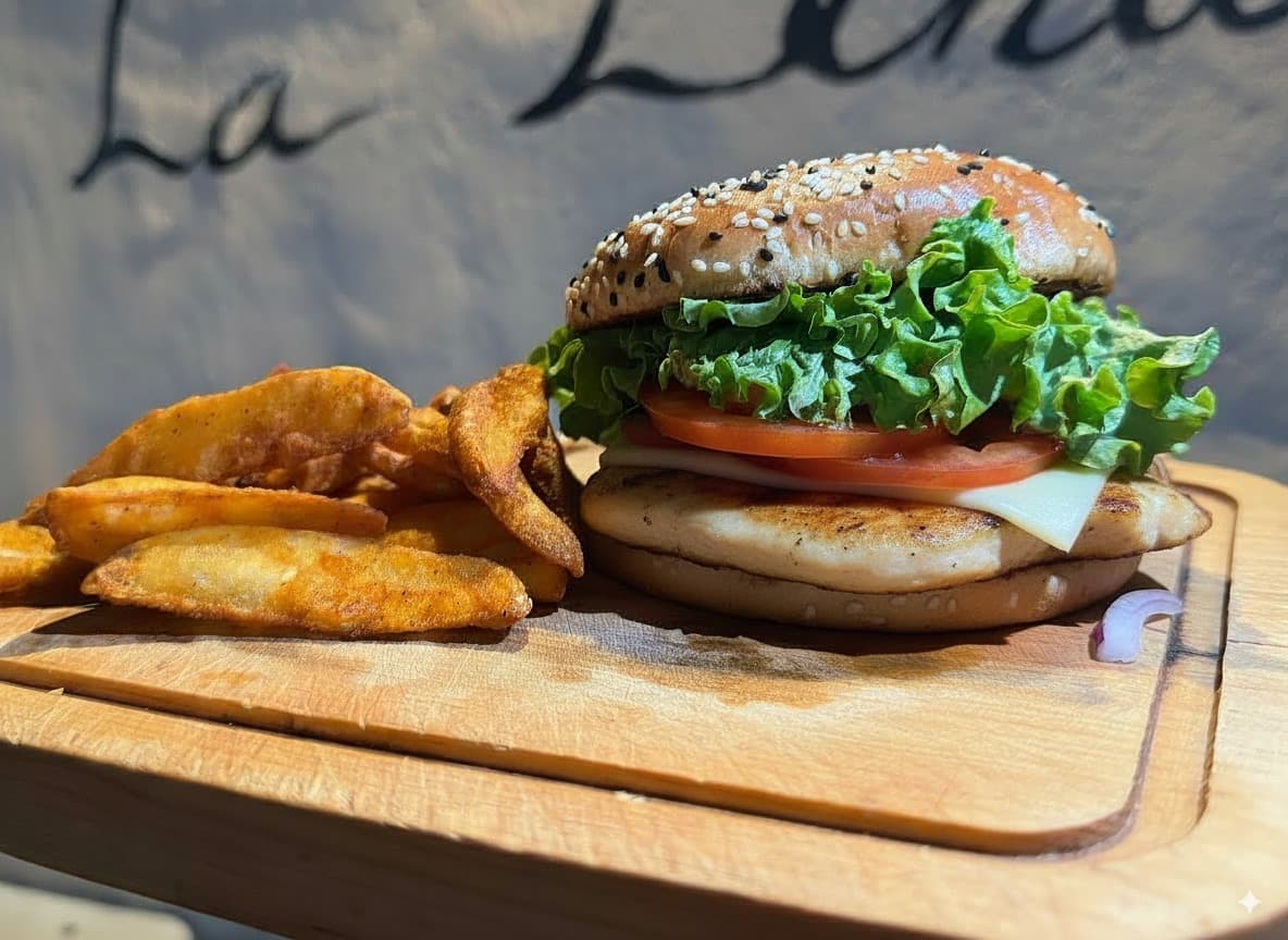 Hamburguesa Pollo